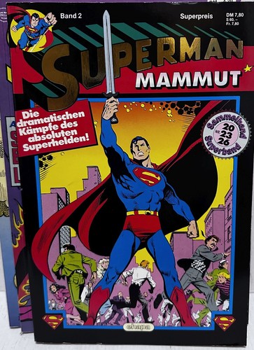 Superman - Mammut Superband 2 mit 20, 23, 26 * Ehapa Verlag * 1983