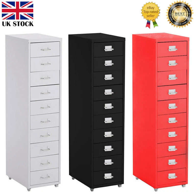 CHEST DRAWER FILING CABINET GARAGE OFFICE METAL STEEL STORAGE DRAW UNIT 5 6 8 10