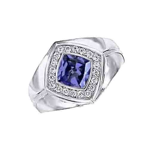 Anillo de Tanzanita 10 Anillos para hombres