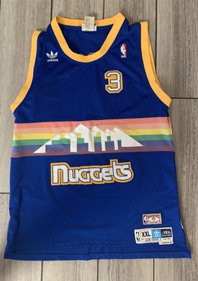 nuggets hardwood classics jersey