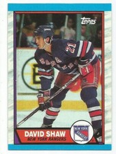 DAVID SHAW 1989-90 TOPPS CARD MINT CONDITION