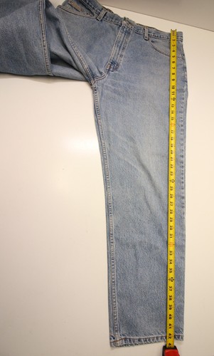 Vintage Calvin Klein Easy Fit Double Stone Wash Blue Jeans Mens 36 x31 READ - Picture 16 of 16