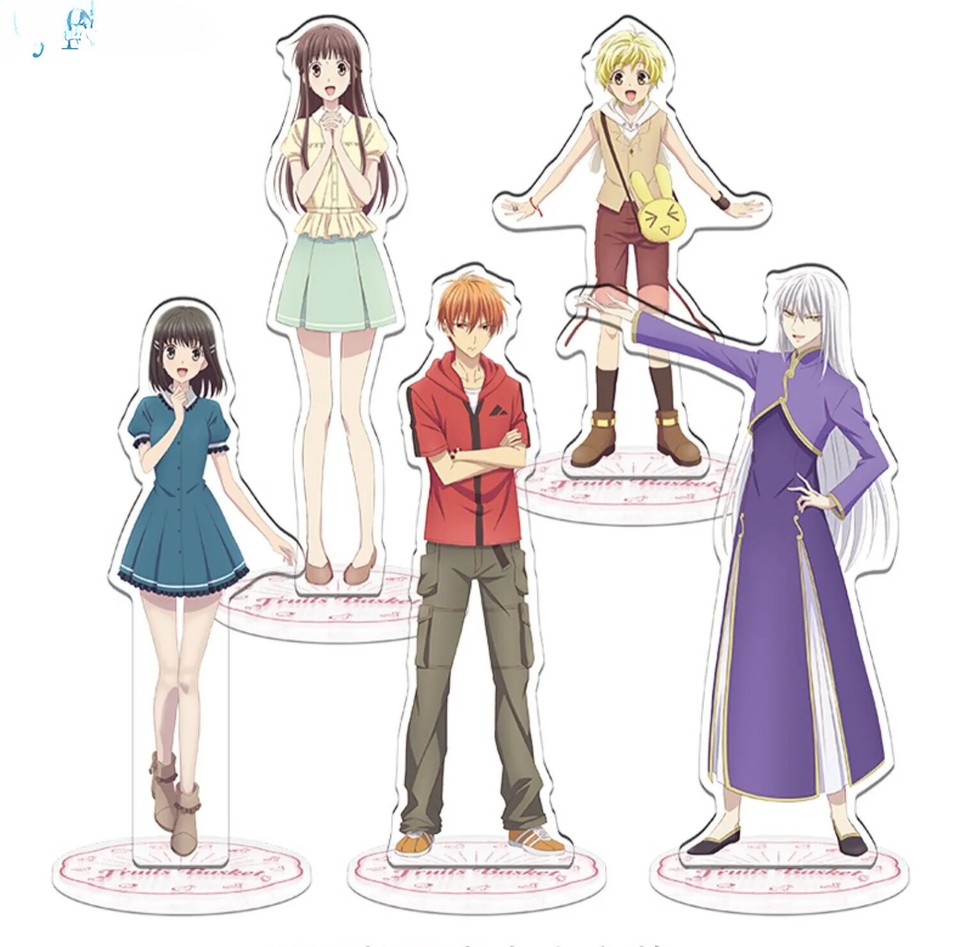 Sohma Kyo Anime Frutas Cesta Personajes Acrílico Soporte Figura Decoración Regalo