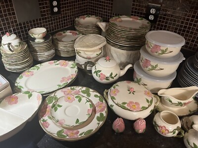 Franciscan Desert Rose dishes set. | eBay