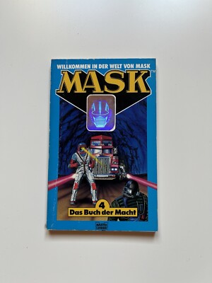 Vintage 1986 MASK Book of Power Novel by Harper