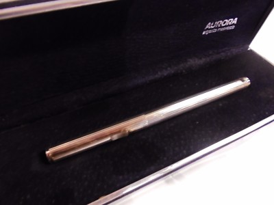 Penna stilografica AURORA Argento massiccio 925 | Fountain Pen