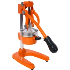 Heavy-Duty Cast Iron Orange Juicer, Commercial Manual Press, XL Size