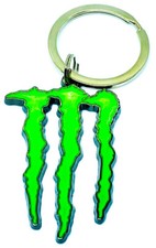 MONSTER ENERGY METAL KEYCHAIN KEYRING key chain ring