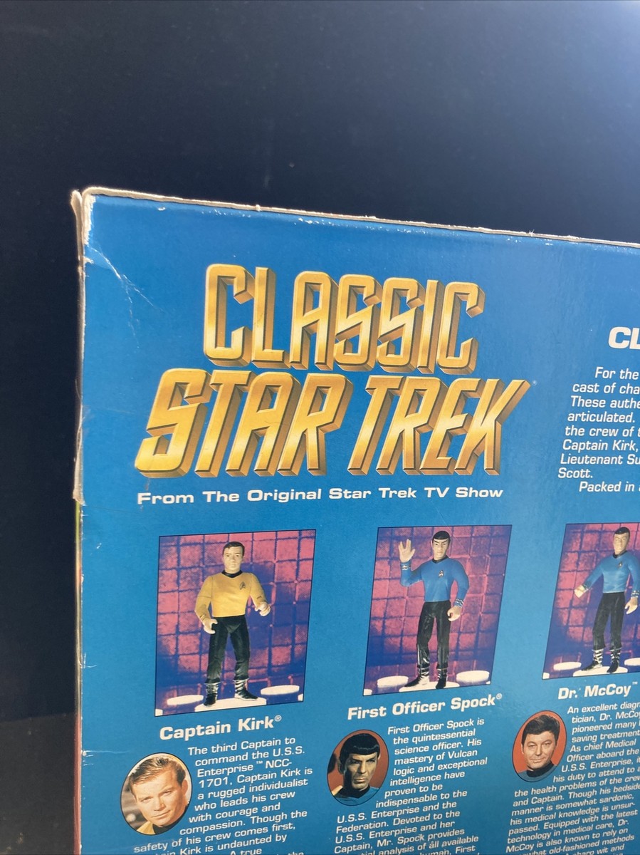 CLASSIC STAR TREK フィギュアセット 1993年 Classic Star Trek Bridge Crew Collector Figure Set 1993