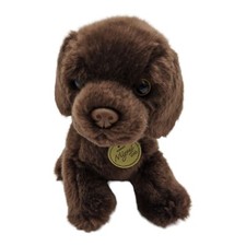 Aurora MiYoni Chocolate Labrador dog plush stuffed animal Soft Toy 10in