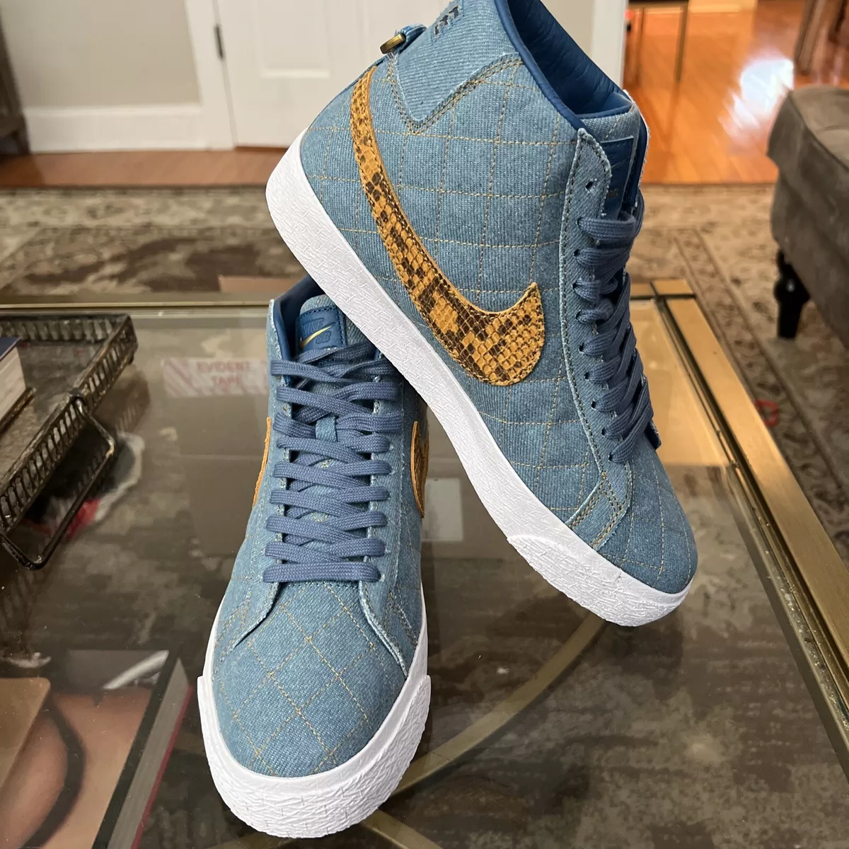 DS Supreme Nike SB Blazer Mid Denim Size 8.5