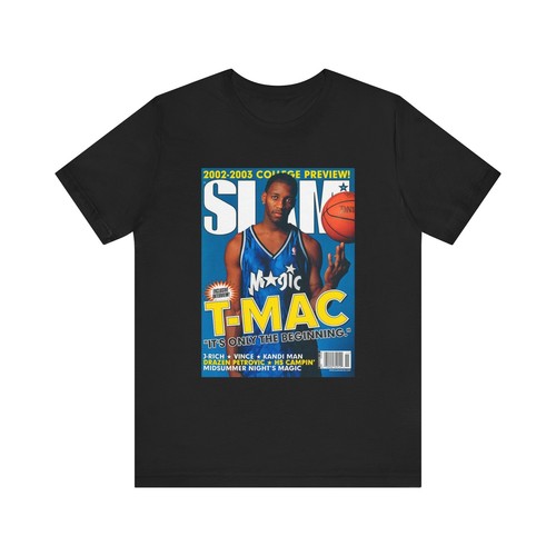 Tracy McGrady SLAM NBA Mens T-Shirt Retro Graphic Tee Orlando Magic Unisex Gift - Picture 8 of 11