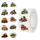 Tractor Farm Machinery Stickers Cute Farmer Random Pack 1-200pcs Vinyl Decals