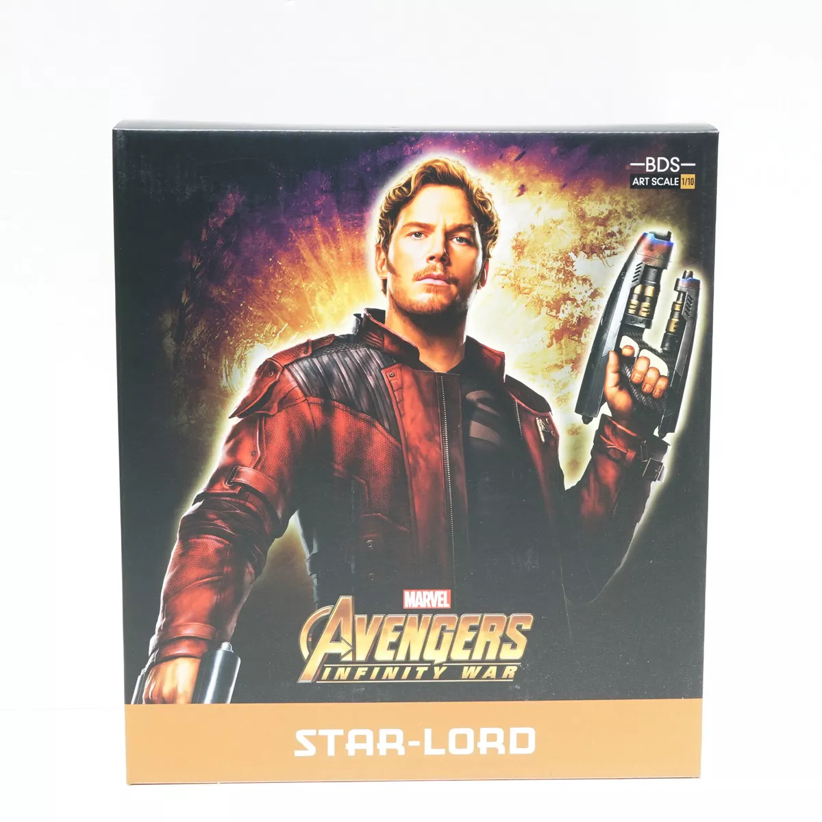 Marvel Star-Lord BDS Art Scale 1/10 From Avengers Infinity War by Iron  studios