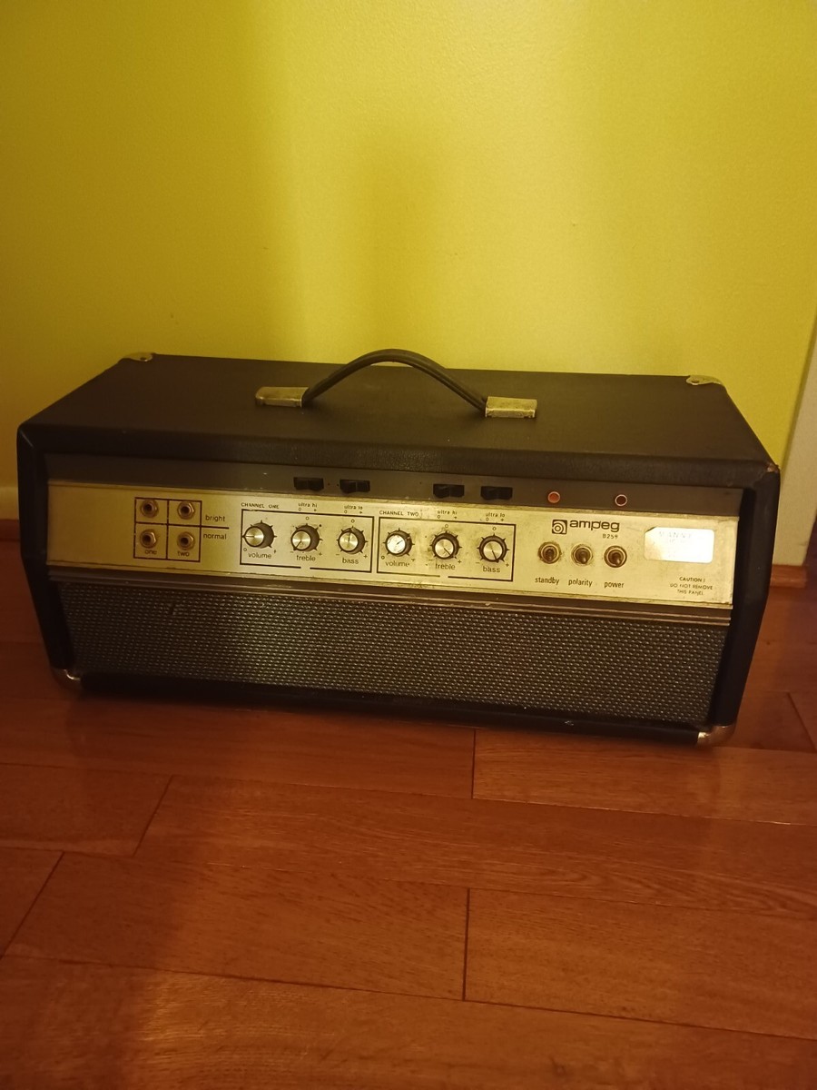 Ampeg アンペグ ベースキャビネット B-25B ヴィンテージ Ampeg B25B Bass Amp Head 1970's READ DETAILS | eBay