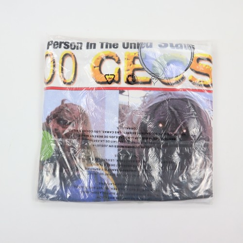Online Ceramics x 100 Gecs "Most Wanted" Tee T-Shirt 2XL / XXL NEW Sealed - Picture 6 of 6