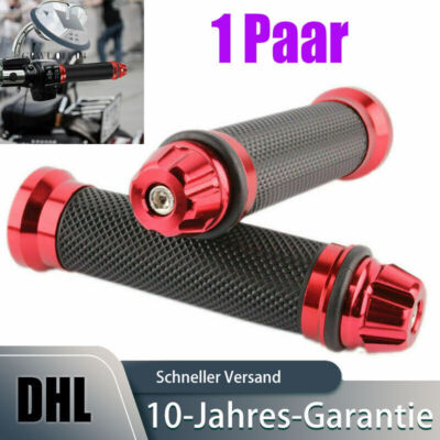 1 Paar Motorcycle handlebar handles scooter handles handle rubbers 22 mm-24 mm