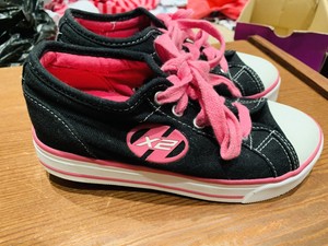 pink heelys size 1