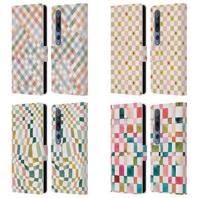 OFFICIAL NINOLA CHECKER PATTERN LEATHER BOOK WALLET CASE FOR XIAOMI PHONES