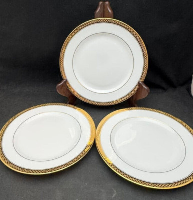 Gorham Ridgewood Gold Salad Plates (set of 3)
