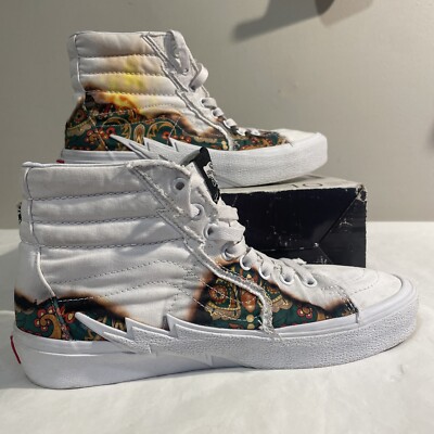 Vans Sk8-Hi Lightning Bolt Big Reveal Skate Shoes Mens Sz 7.5 Womens 9 Vans Sk8-Hi Lightning Bolt  main image 2