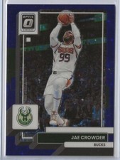 2022-23 Donruss Optic Jae Crowder Purple Stars Prizm 16/17 FOTL #113