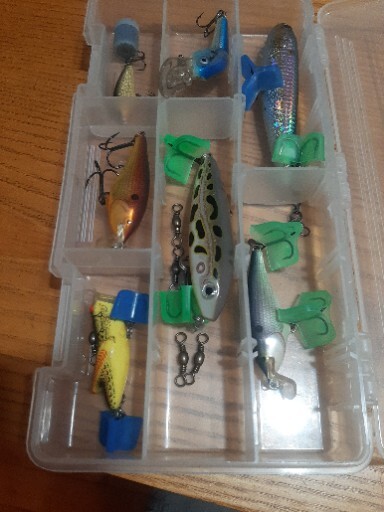 VTG 7 TOPWATER LURES With CASE - Image 6