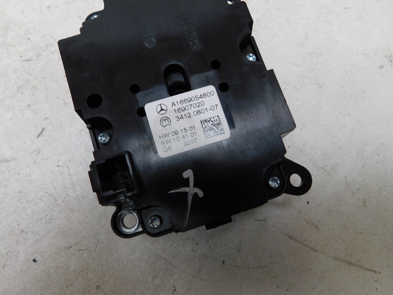 Mercedes Benz M Class ML63 AMG W166 Suspension Control Switch  