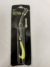 Nike Essential Ball Pump Black Neon Swoosh