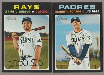 BUY 1, GET 1 FREE - 2020 TOPPS HERITAGE BASEBALL  YOU PICK #201 - #400 FREE SHIP