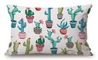 20x12 Inches Pillow Case Rustic Farmhouse Decor Cacti Flower Pillow Jcp105