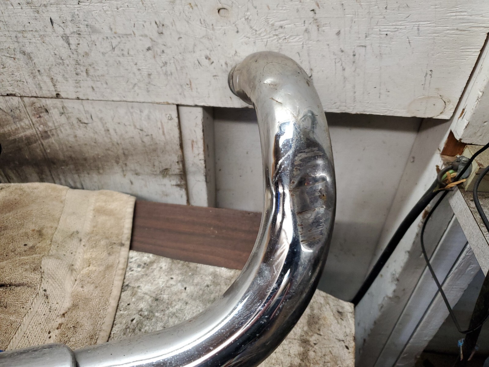 2003 Honda Shadow VT 750 VT750 ACE Exhaust OEM Exhaust Pipe Dented eBay