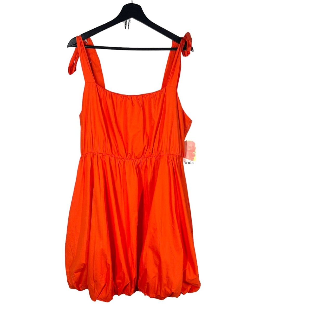 arula red dress NWT Arula Coral Sleeveless Fit Flare Short Dress 1X