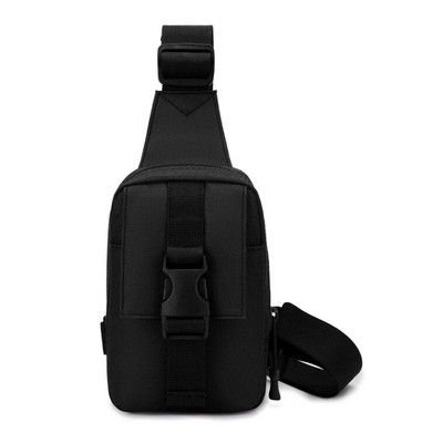 Mens Outdoor Small Chest Pack Travel Sport Shoulder Sling Backpack Crossbody Bag