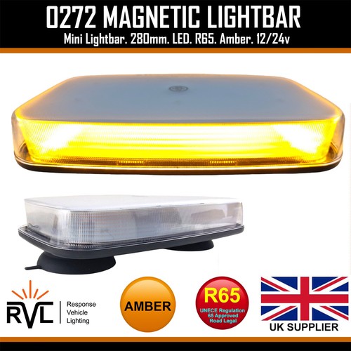 Luce di recupero faro lampeggiante LED ambra 12/24 V magnetico/bulloni - Foto 5 di 24