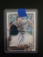 2021 Jackson Jobe Bowman Draft Chrome 1st Auto Rookie #CDA-JJ RC