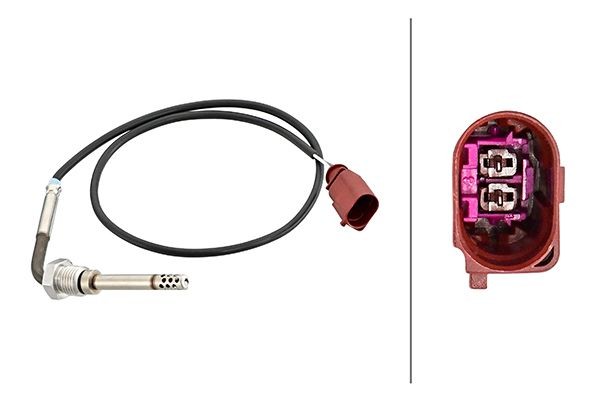 Hella Sensor, Abgastemperatur 6PT 358 181-651 FüR Audi-image