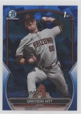 2023 Bowman Chrome Draft Sapphire Edition Grayson Hitt #BDC-57 uk2