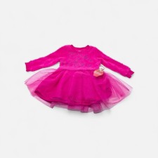 Charming Pink Tulle Dress for Kids
