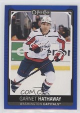 2021-22 O-Pee-Chee Blue Border Garnet Hathaway #377 2d8