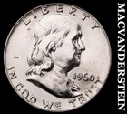 1960 Silver Franklin Half Dollar - Choice Gem Brilliant Unc+++  Lustrous  #i1026