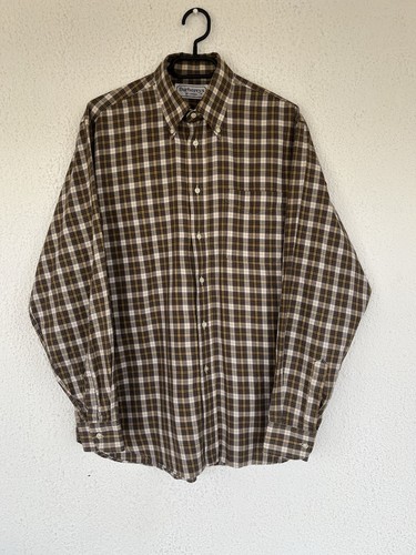 Burberry, Burberry's chemise homme manches longues 100% coton made in France Vintage T39