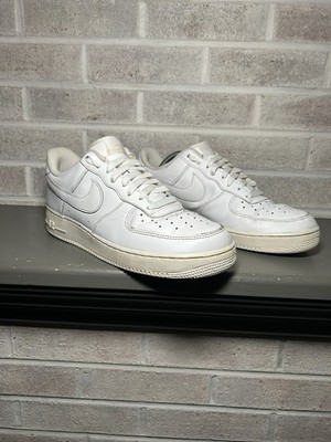 Nike Air Force 1 Triple White Low “07” 315122-111 Men Size 10 | eBay