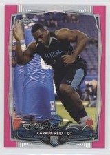 2014 Topps Chrome BCA Pink Refractor 346/399 Caraun Reid #215 0c2