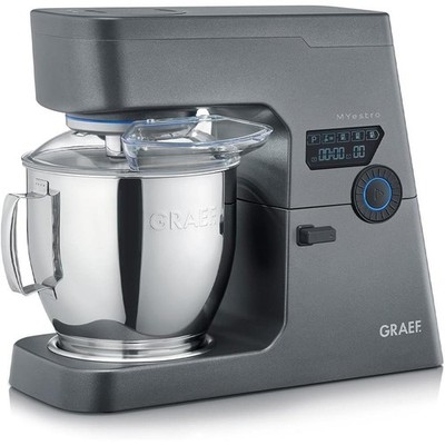 Graef Küchenmaschine MYestro Knetmaschine Rührmaschine Edelstahl grau | B-Ware