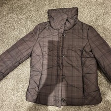 Checked Puffer Jacket