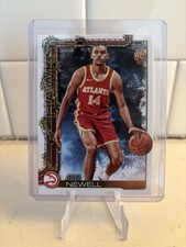 2025-26 Topps Holiday Asa Newell Atlanta Hawks Rookie Basketball Card H183