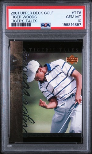 2001 Tiger Woods #TT6