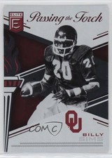 2017 Panini Elite Draft Picks Passing the Torch Samaje Perine Billy Sims #12 0f6