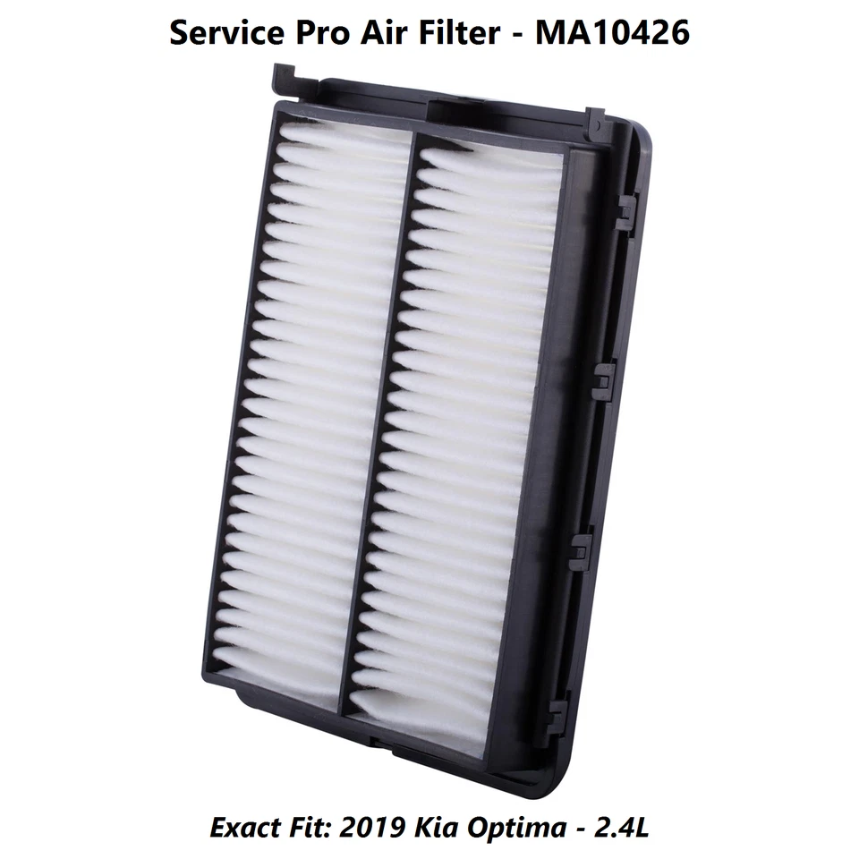 2019 Kia Optima 2.4L Complete Oil, Air & Cabin Filter Kit (5W-40) Foto 4 de 4